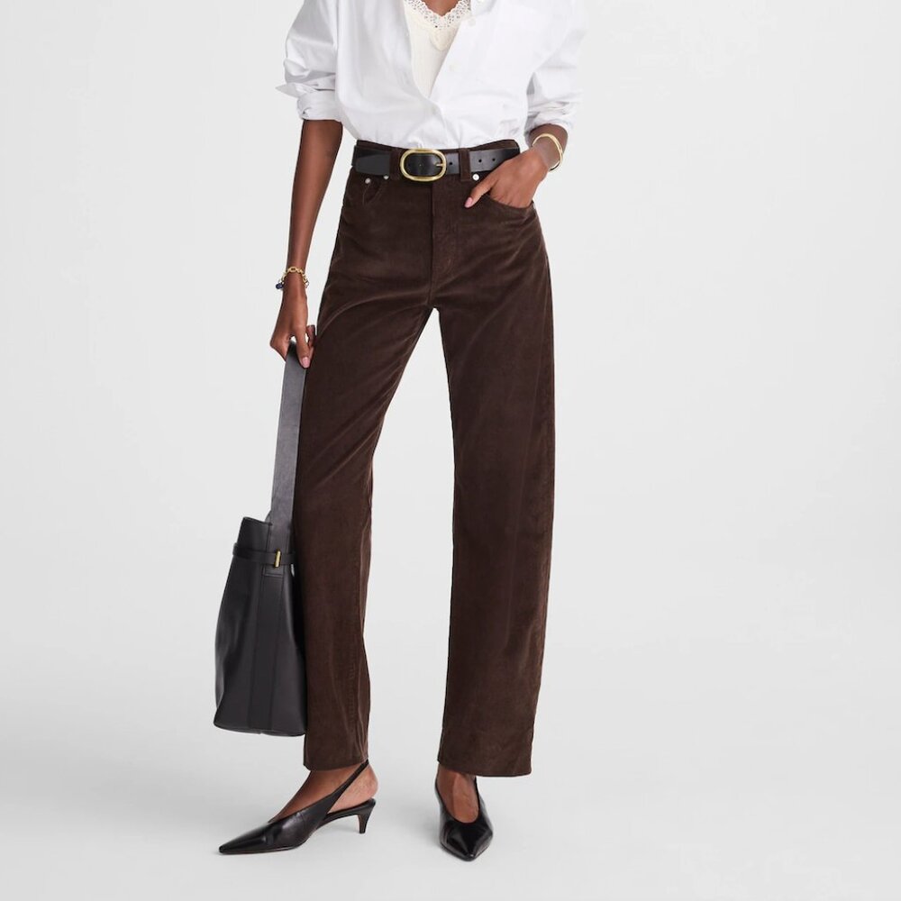 NWT Madewell The Balloon Pant in Corduroy